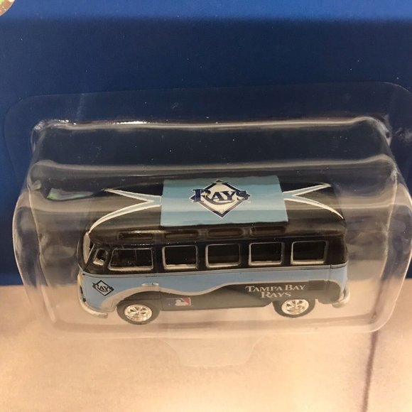 Tampa Bay Rays Die Cast Volkswagen Bus 1:64 MLB 2008 Press Pass Collectible New - Picture 3 of 6